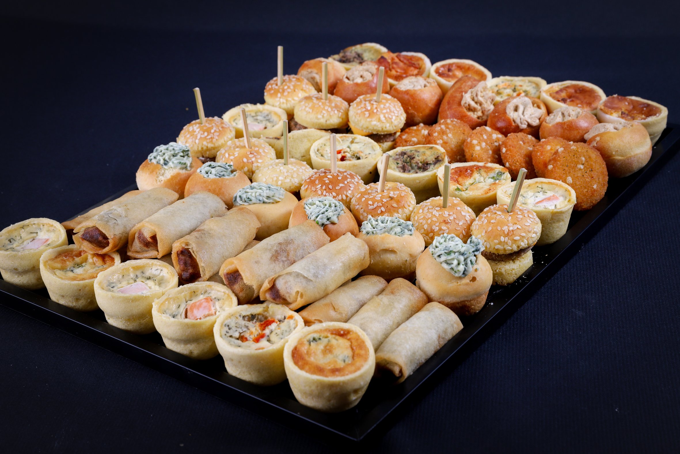 ASSORTIMENT PIECES COCKTAIL CHAUDES