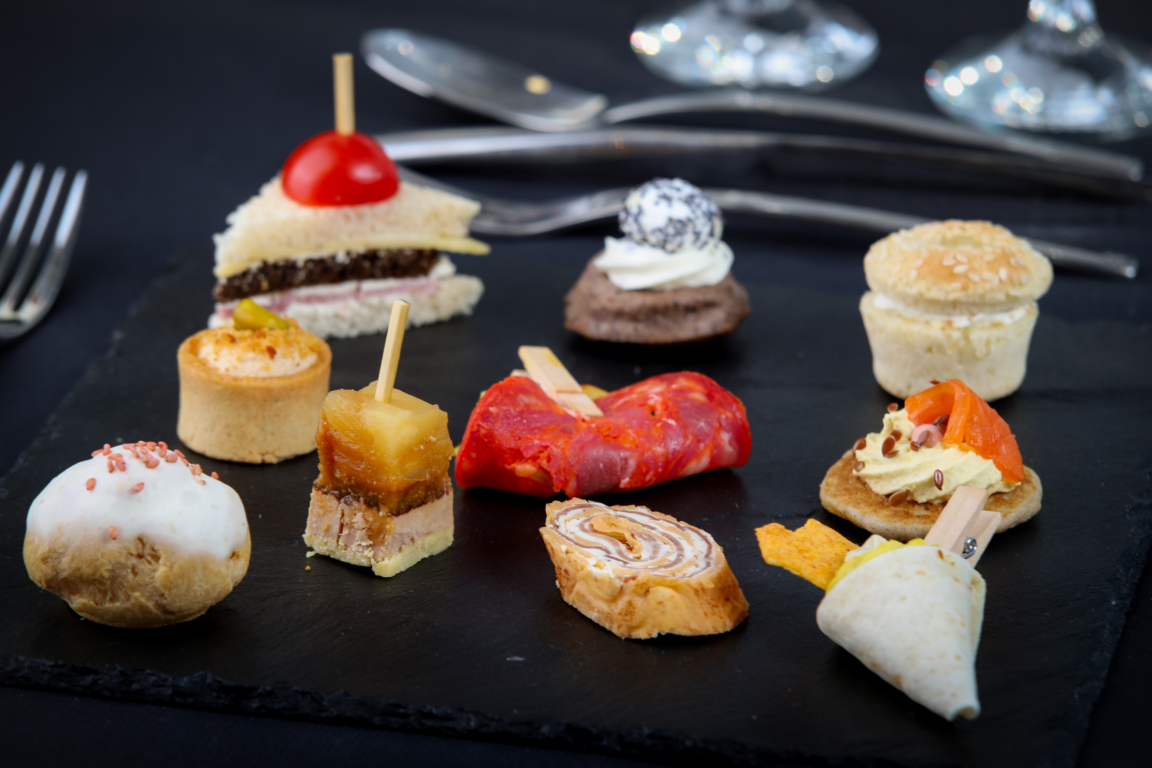 ASSORTIMENT PIECES COCKTAILS FROIDES